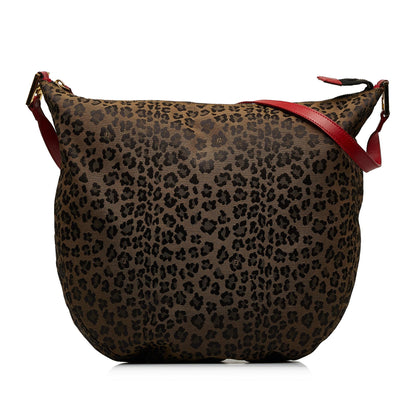 Fendi Leopard Print Hobo (SHG-xuVedU) Rovelle Bags