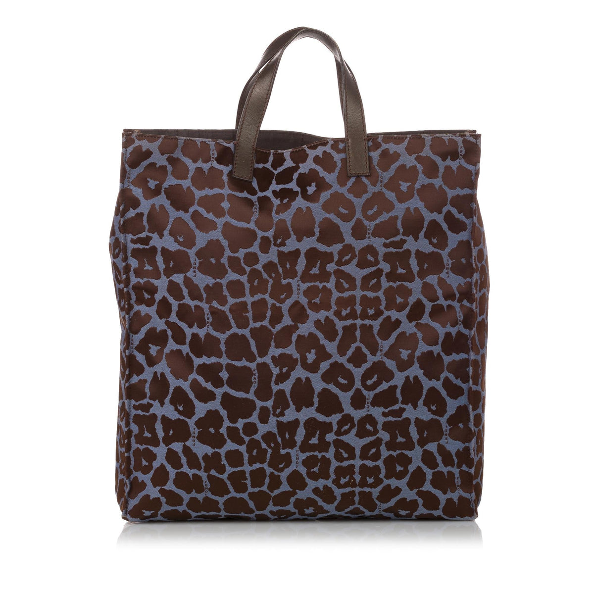 Fendi Leopard Print Nylon Tote Bag (SHG-31059) Rovelle Bags