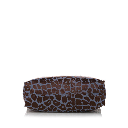 Fendi Leopard Print Nylon Tote Bag (SHG-31059) Rovelle Bags