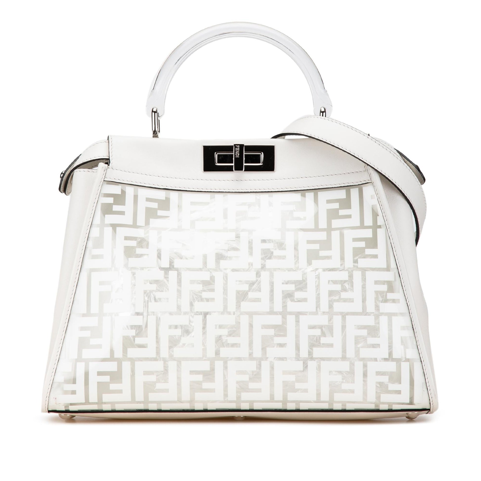 Fendi Peekaboo Leather Red Handbag Style 4 Rovelle Bags