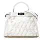 Fendi Peekaboo Leather Red Handbag Style 4 Rovelle Bags