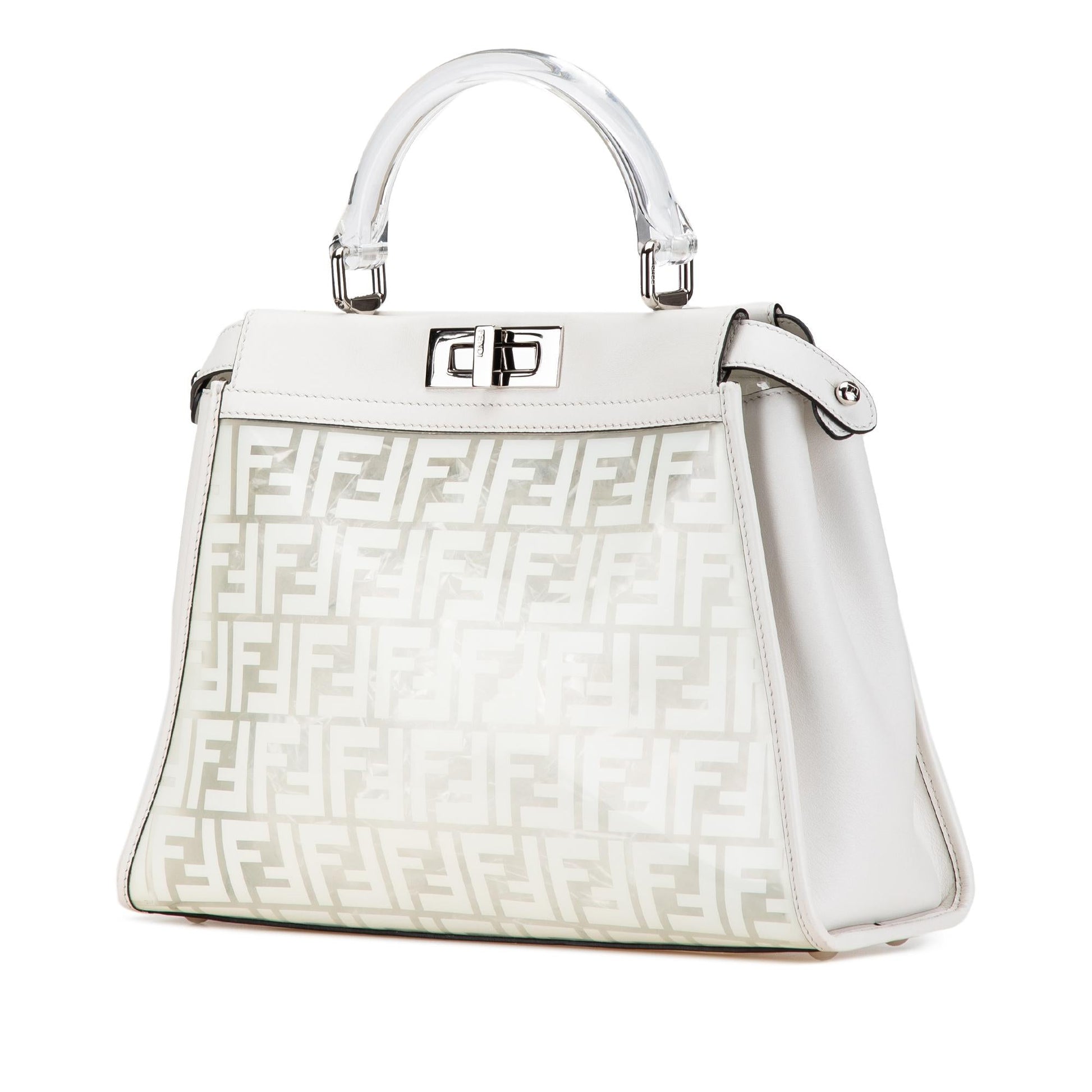 Fendi Peekaboo Leather Red Handbag Style 4 Rovelle Bags