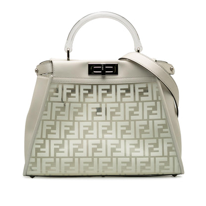 Fendi Limited Edition Zucca Clear Peekaboo (SHG-FiicNF) Rovelle Bags
