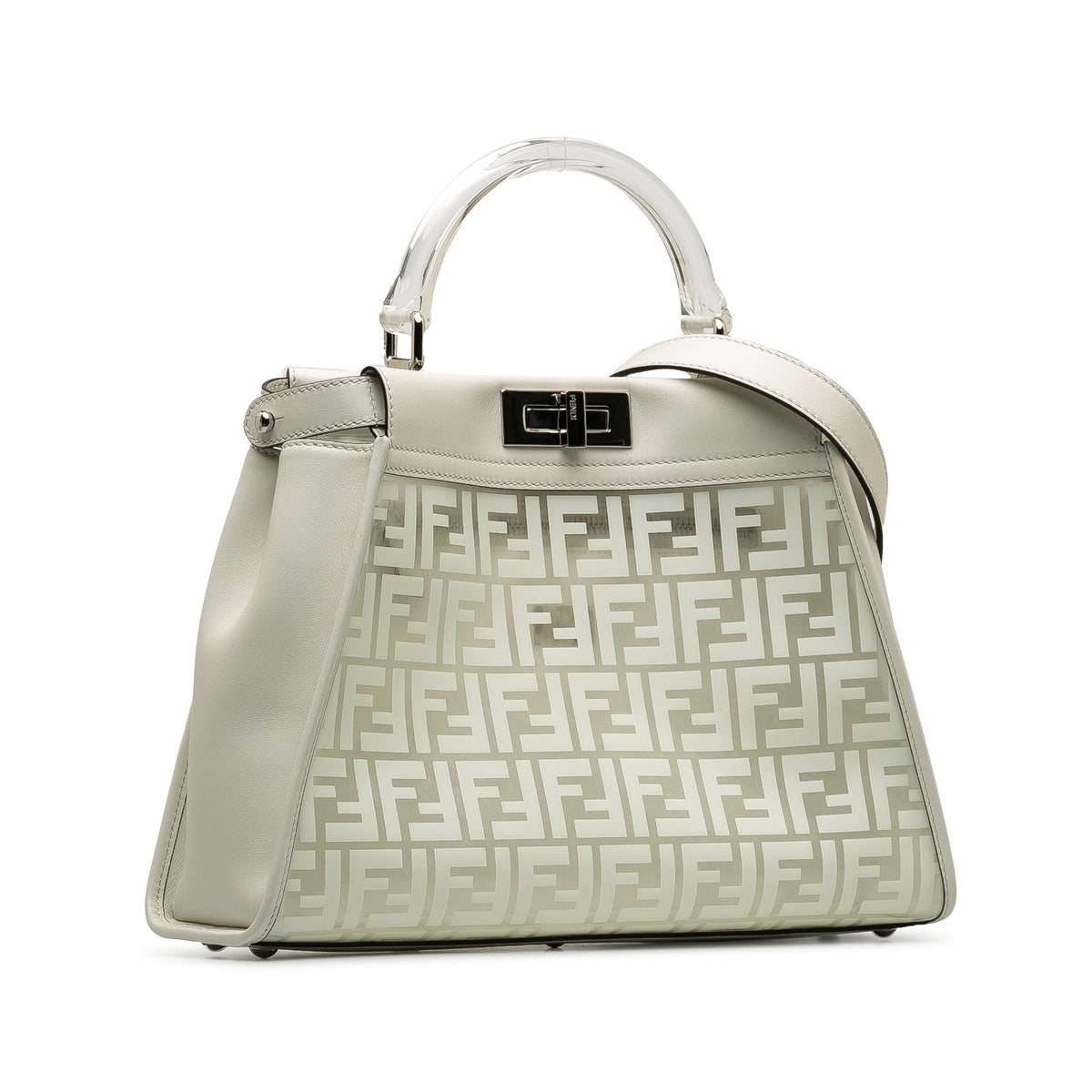Fendi Limited Edition Zucca Clear Peekaboo (SHG-FiicNF) Rovelle Bags