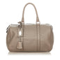 Fendi Linda Leather Boston Bag (SHG-25378) Rovelle Bags
