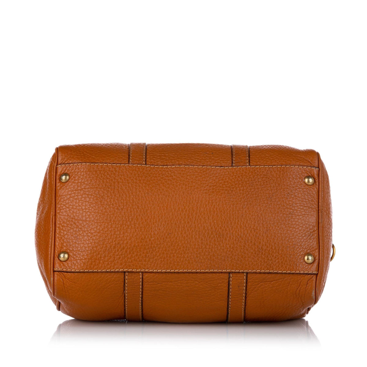 Fendi Linda Leather Boston Bag (SHG-26676) Rovelle Bags