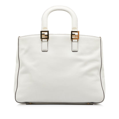 Fendi Medium Glacier FF Tote (SHG-vgVXhg) Rovelle Bags