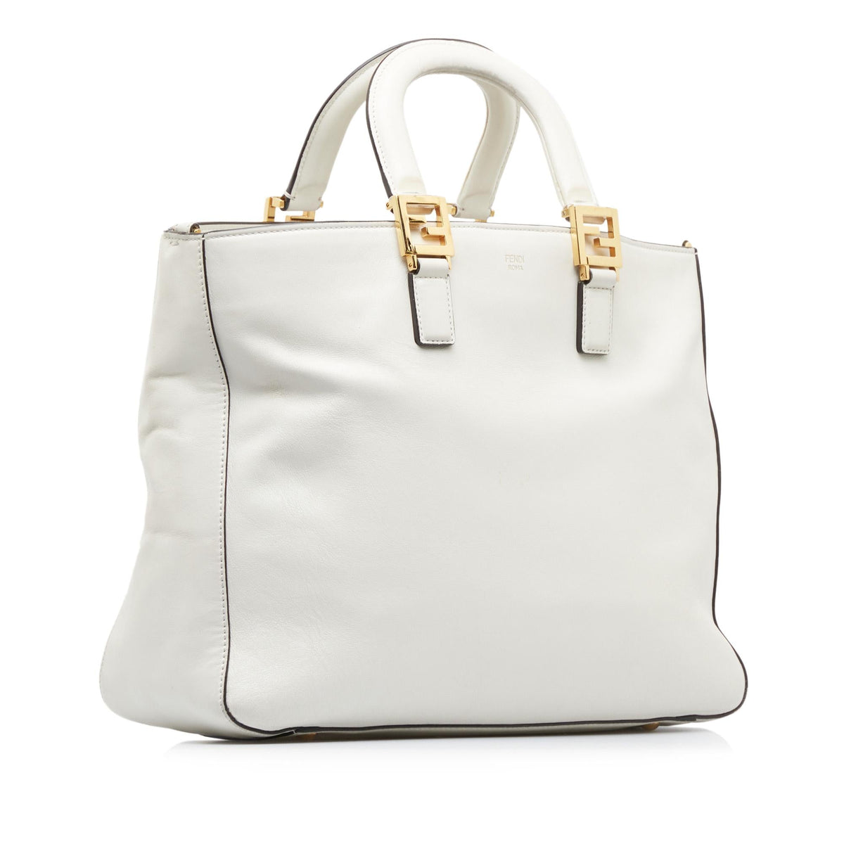 Fendi Medium Glacier FF Tote (SHG-vgVXhg) Rovelle Bags