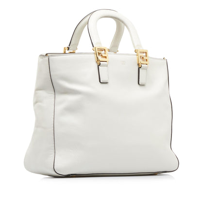 Fendi Medium Glacier FF Tote Shg-Pbfmzo Rovelle Bags