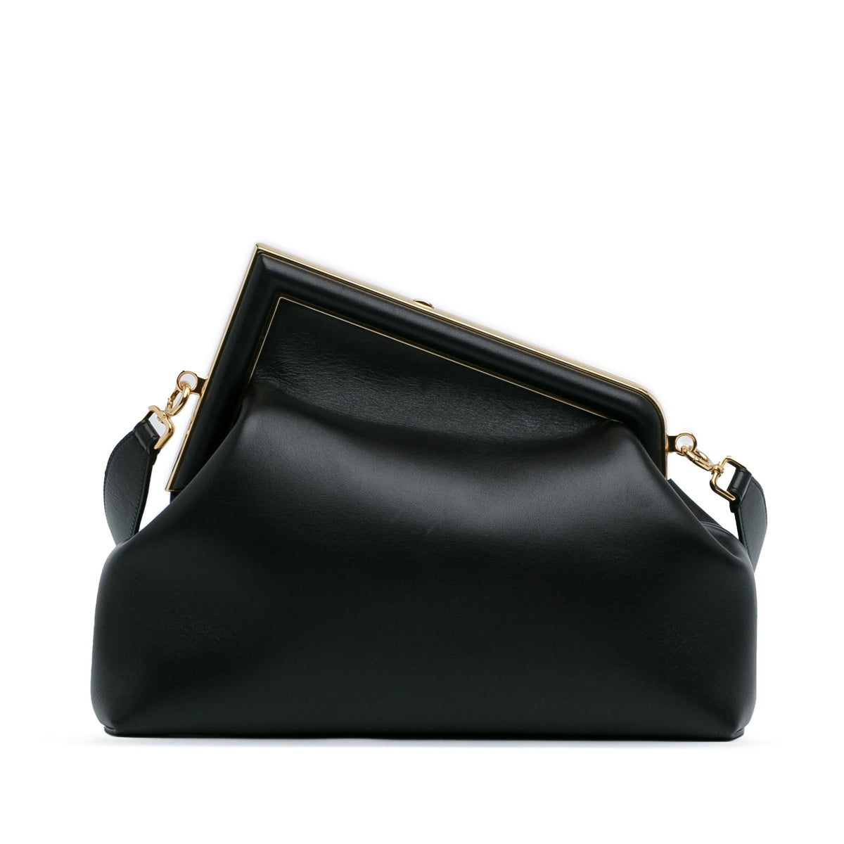 Fendi Medium Leather Fendi First Shoulder Bag (SHG-giZiCe) Rovelle Bags