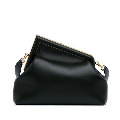 Fendi Medium Leather Fendi First Shoulder Bag (SHG-giZiCe) Rovelle Bags