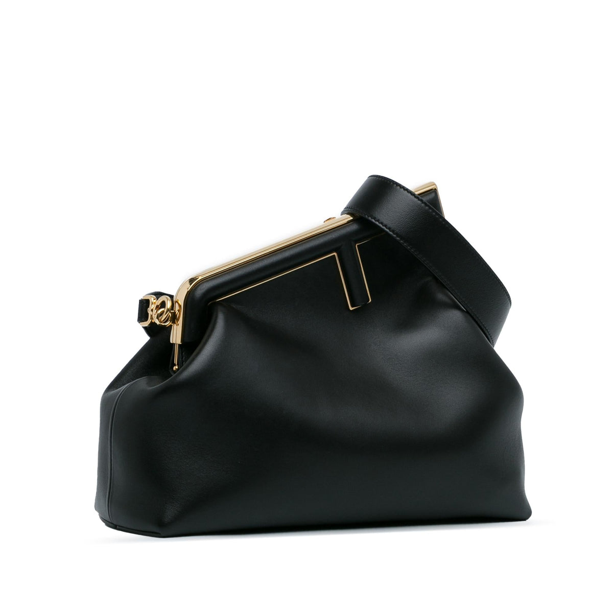 Fendi Medium Leather Fendi First Shoulder Bag (SHG-giZiCe) Rovelle Bags