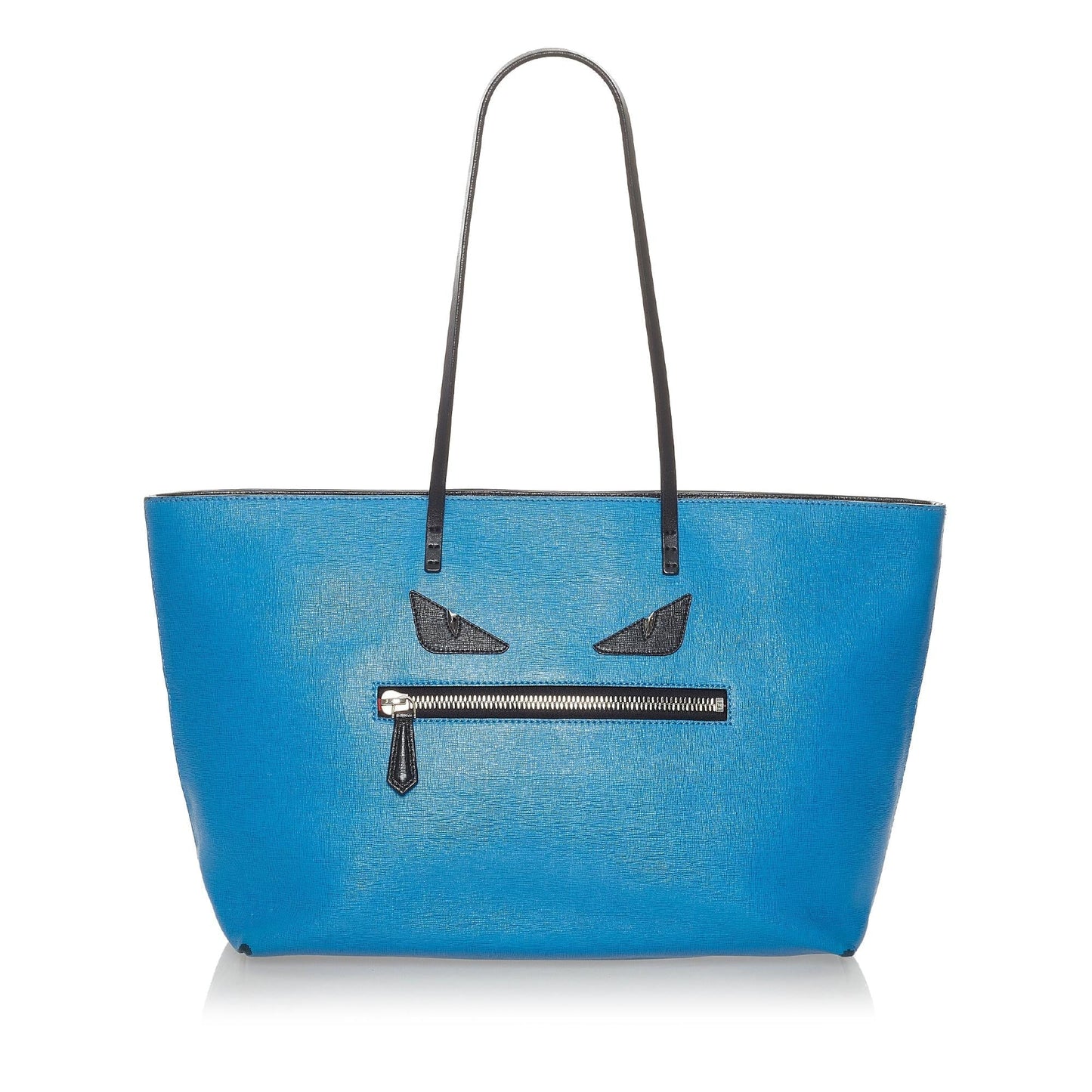 Fendi Medium Monster Roll Leather Tote Bag (SHG-txIAlj) Rovelle Bags