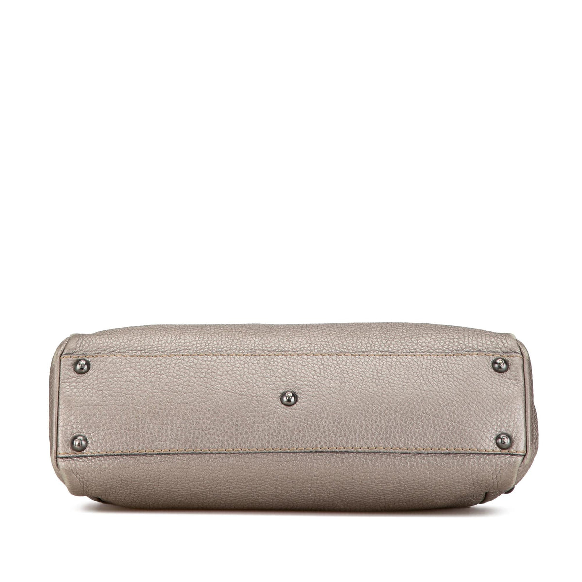 Fendi Peekaboo Leather Red Tote Bag Rovelle Bags