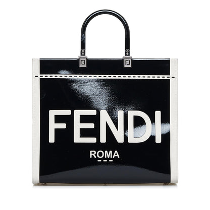 Fendi Medium Sunshine Shopper Tote Rovelle Bags