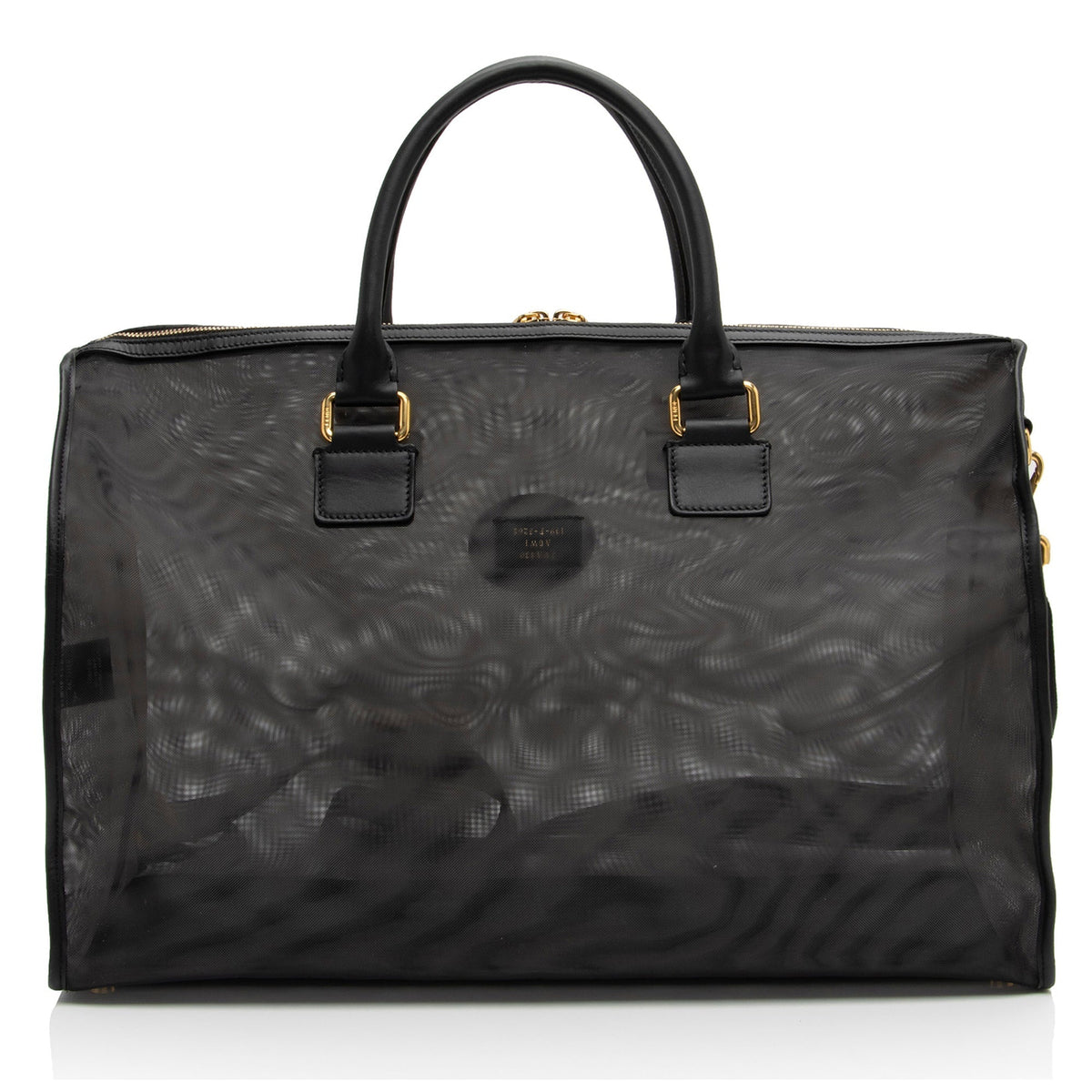 Fendi Mesh Karligraphy Duffle Rovelle Bags