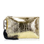 Fendi Metallic FF Tassel Clutch Bag (SHG-TuKBOV) Rovelle Bags
