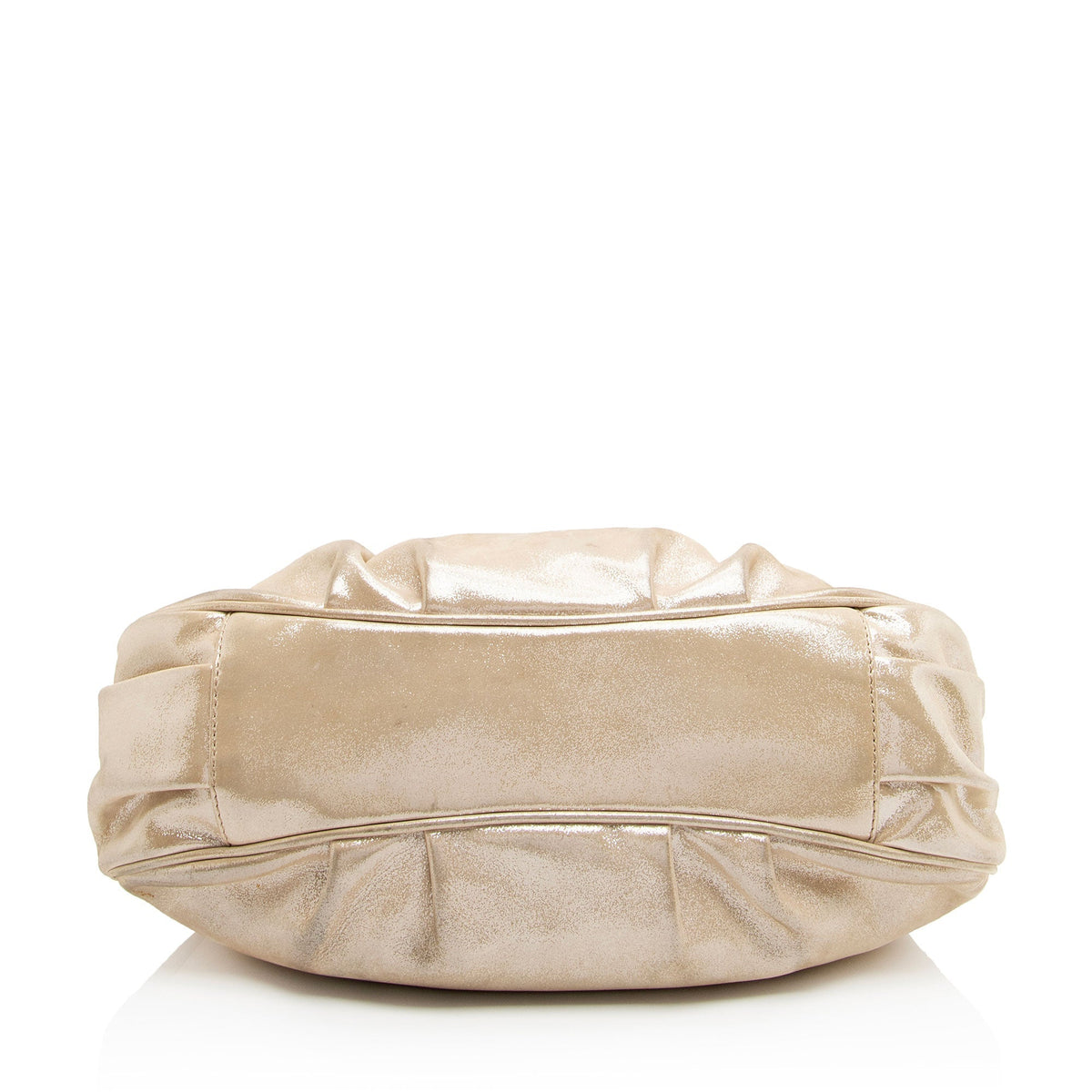 Fendi Metallic Leather Mia Small Tote (SHF-a0flcj) Rovelle Bags