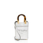 Fendi Metallic Leather Sunshine Mini Shopper Tote Rovelle Bags