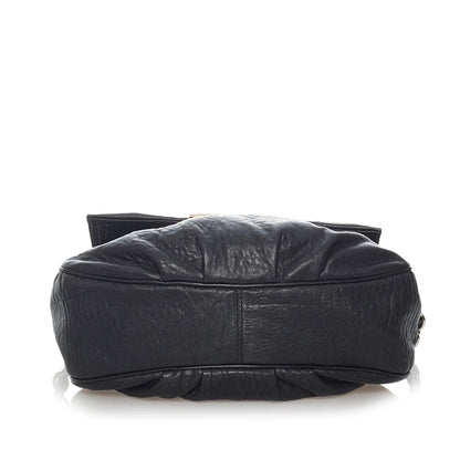 Fendi Mia Leather Shoulder Bag (SHG-30558) Rovelle Bags