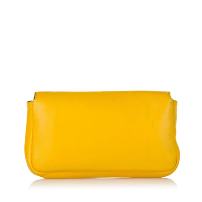 Fendi Micro Baguette Leather Crossbody Bag (SHG-31443) Rovelle Bags