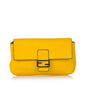 Fendi Micro Baguette Leather Crossbody Bag (SHG-31443) Rovelle Bags