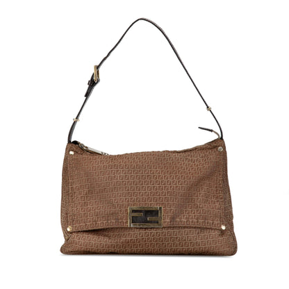 Fendi Micro Zucchino Canvas Mamma Forever (SHG-JnXbOv) Rovelle Bags