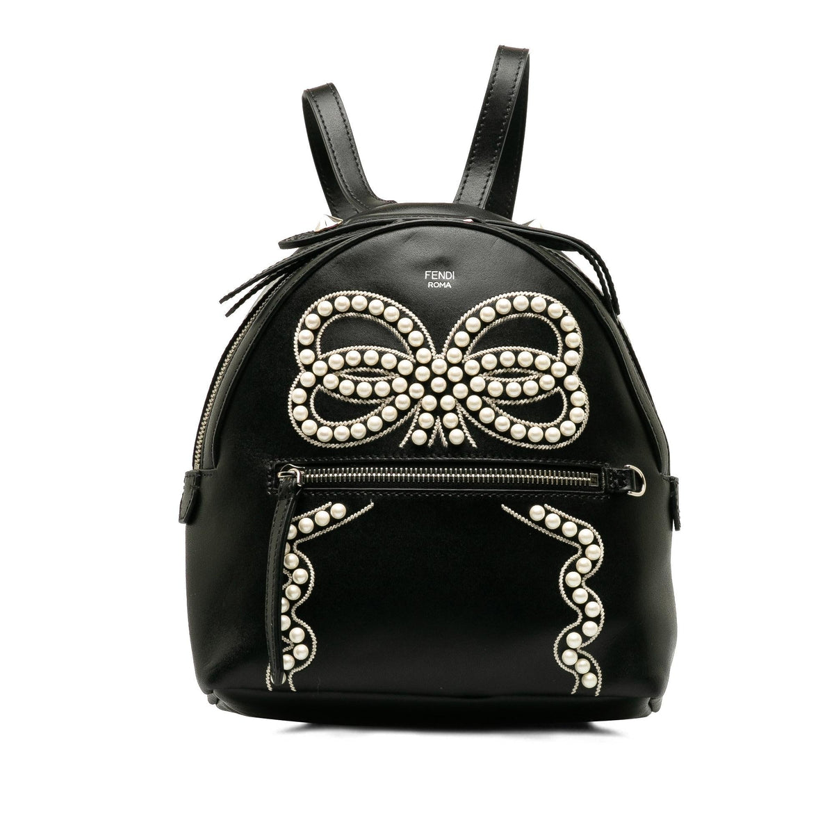 Fendi Mini By The Way Ribbon Pearl Backpack (SHG-ojljc6) Rovelle Bags