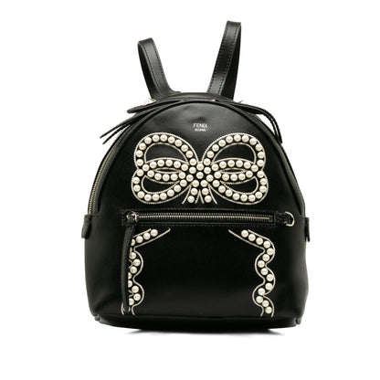 Fendi Mini By The Way Ribbon Pearl Backpack (SHG-ojljc6) Rovelle Bags