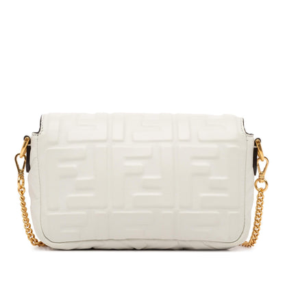 Fendi Mini Embossed Zucca Baguette Satchel (SHG-snGNtj) Rovelle Bags