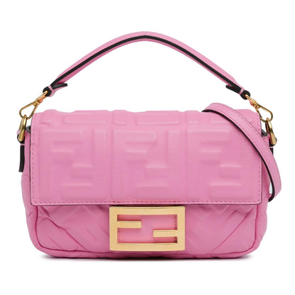 Fendi Mini FF Embossed Baguette (SHG-yfSf04) Rovelle Bags