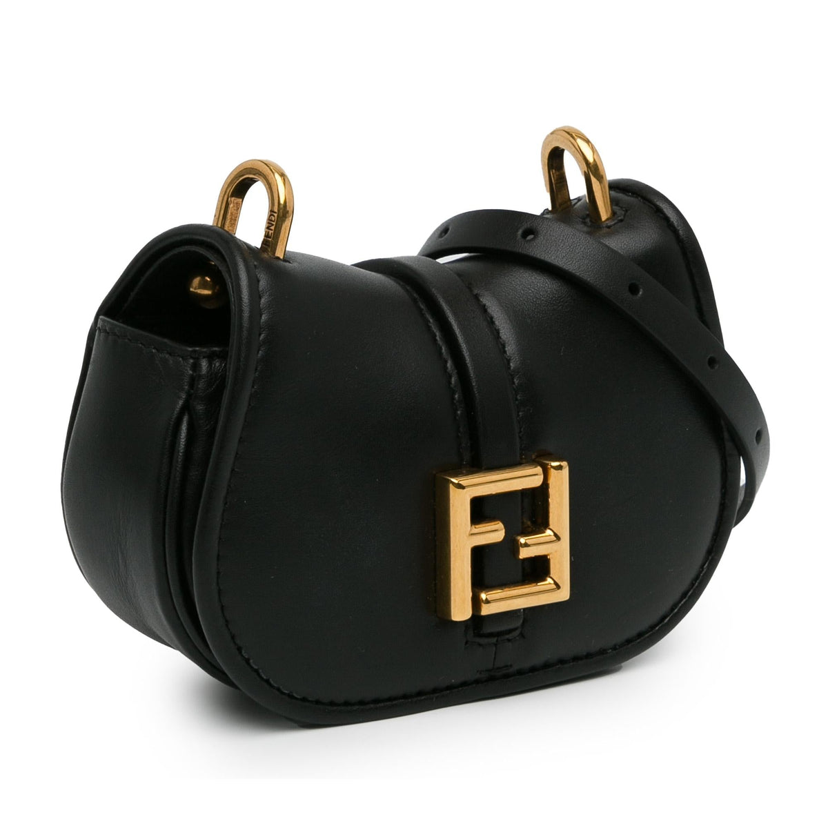 Fendi Mini Leather Cmon Crossbody Bag (SHG-87wZ4Z) Rovelle Bags