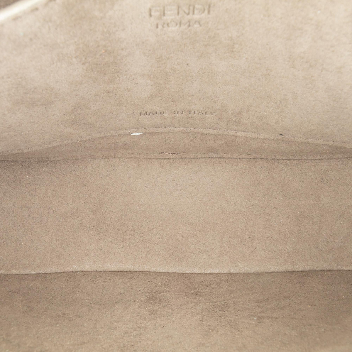 Fendi Zucca Canvas Double Flap Mamma Shg-D31Esp Rovelle Bags