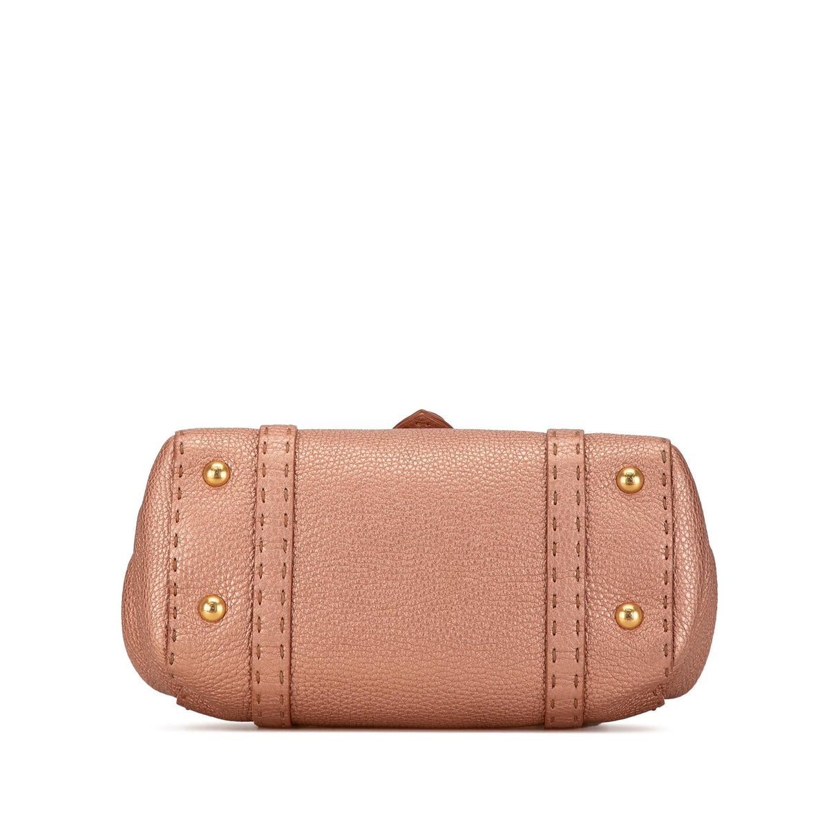 Fendi Mini Leather Selleria Linda (SHG-ermLPN) Rovelle Bags