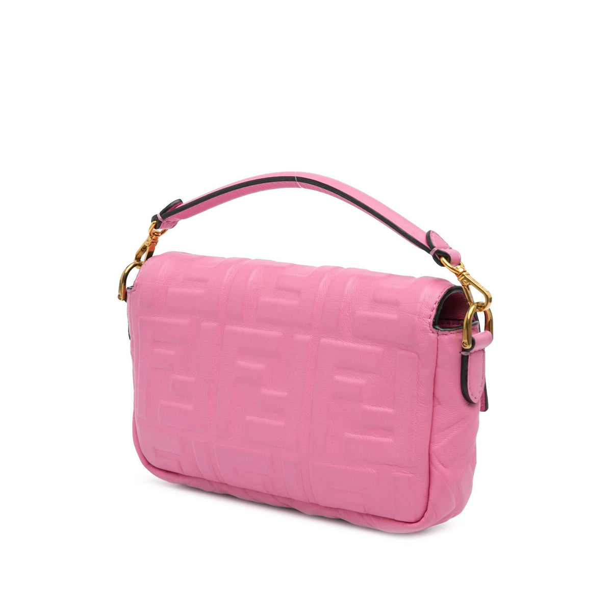 Fendi Mini Zucca Embossed Baguette Satchel (SHG-FbjqkA) Rovelle Bags