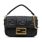 Fendi Mini Zucca Embossed Leather Baguette Satchel (SHG-ALnDVt) Rovelle Bags