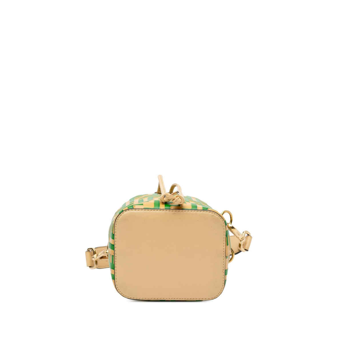 Fendi Mini Zucca Mon Tresor Embossed Leather Bucket Bag (SHG-S2s9H7) Rovelle Bags
