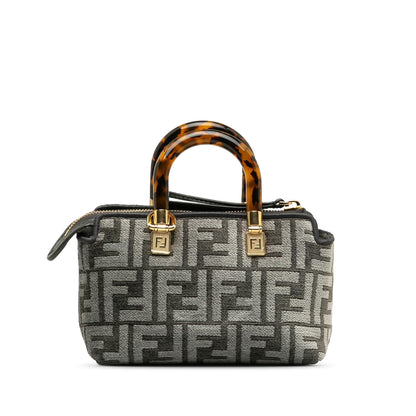 Fendi Mini Zucca Tapestry By The Way Satchel (SHG-yLdvot) Rovelle Bags