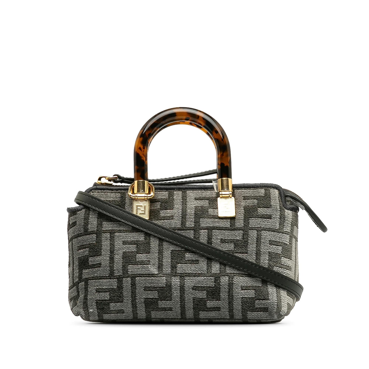 Fendi Mini Zucca Tapestry By The Way Satchel (SHG-yLdvot) Rovelle Bags