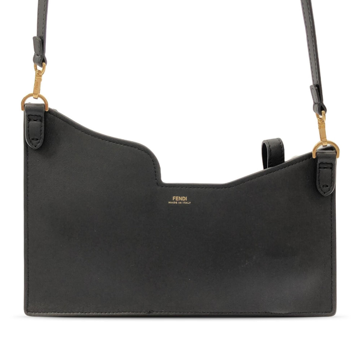 Fendi Mini Zucca and Leather 3 Pocket Crossbody (SHG-up2ClV) Rovelle Bags