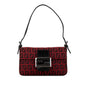 Fendi Mini Zucchino Canvas Baguette Rovelle Bags