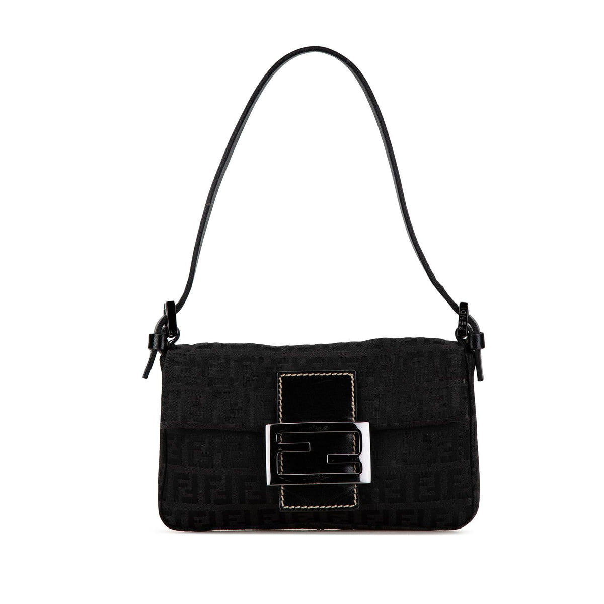 Fendi Mini Zucchino Canvas Baguette Shg-Mdjwam Rovelle Bags