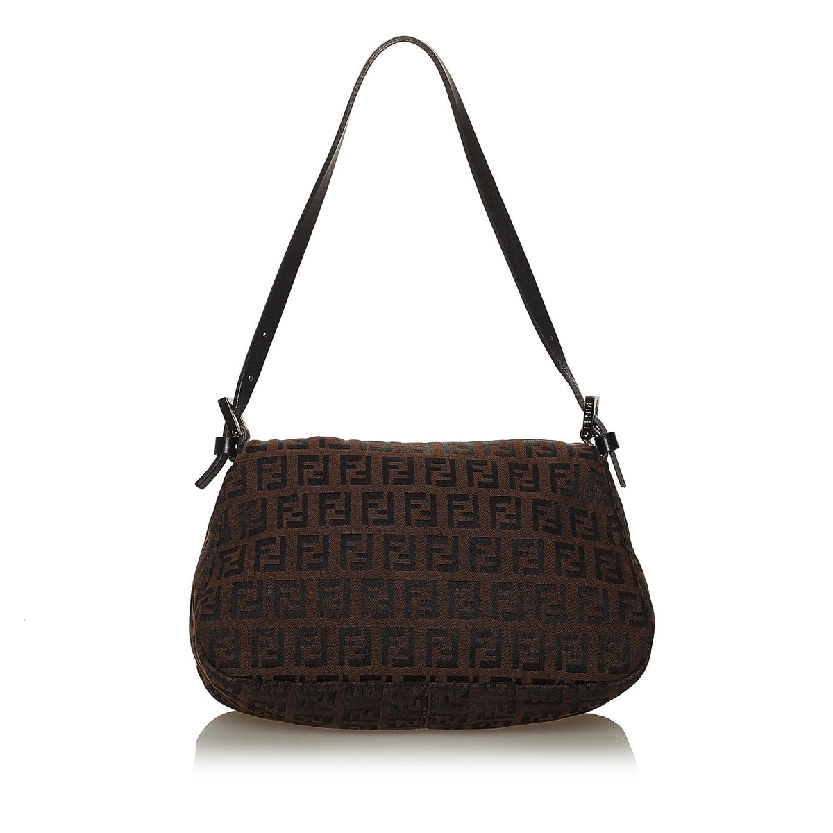 Fendi Mini Zucchino Canvas Mamma Baguette (SHG-28605) Rovelle Bags