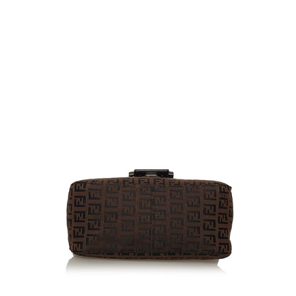 Fendi Mini Zucchino Canvas Mamma Baguette (SHG-28605) Rovelle Bags