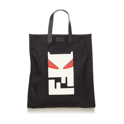 Fendi Monster Nylon Tote Bag (SHG-5WFZoY) Rovelle Bags