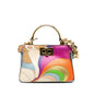 Fendi Nano Rainbow Inlay Peekaboo Satchel Rovelle Bags