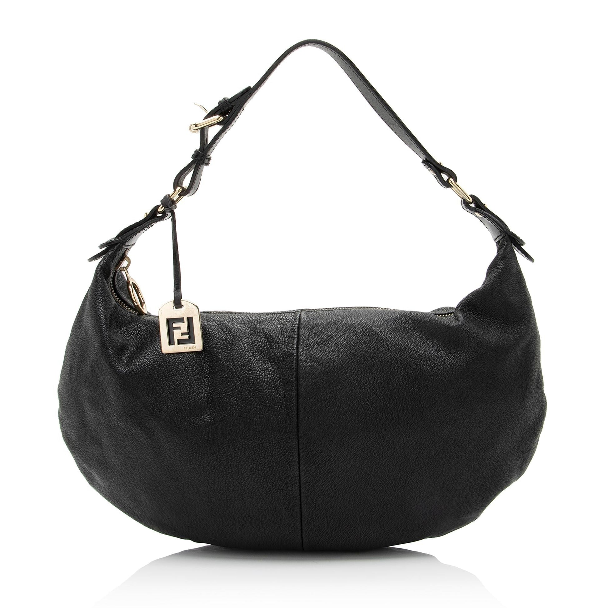 Fendi Nappa Leather Small Hobo (SHF-KysPJl) Rovelle Bags