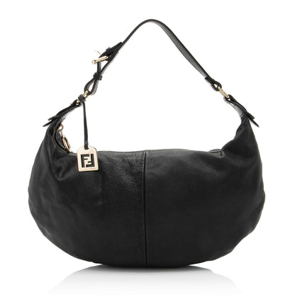 Fendi Nappa Leather Small Hobo (SHF-KysPJl) Rovelle Bags