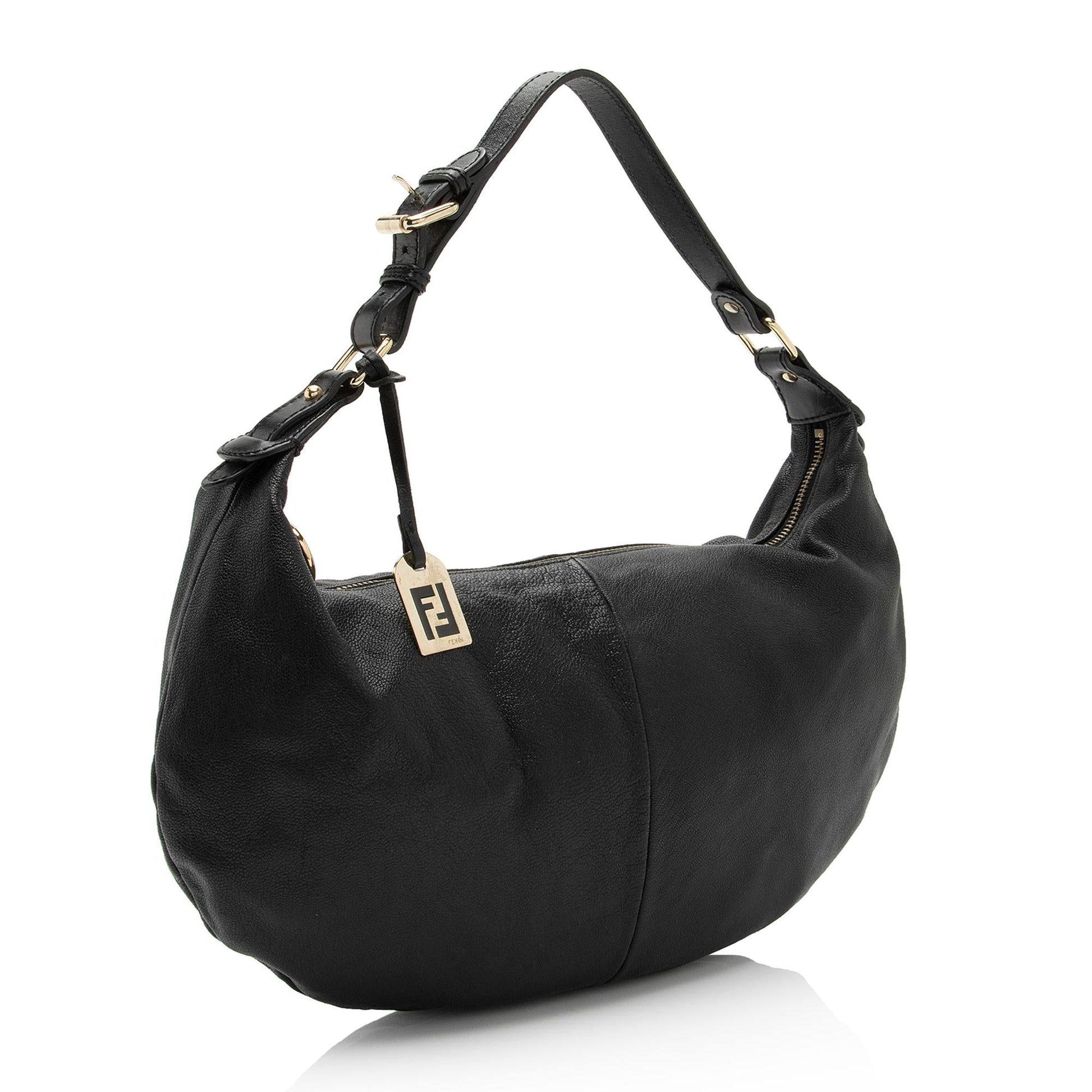 Fendi Nappa Leather Small Hobo (SHF-KysPJl) Rovelle Bags