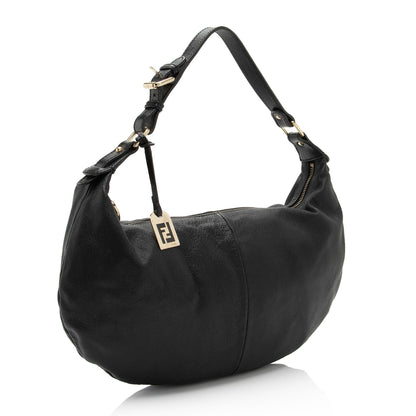 Fendi Nappa Leather Small Hobo (SHF-KysPJl) Rovelle Bags
